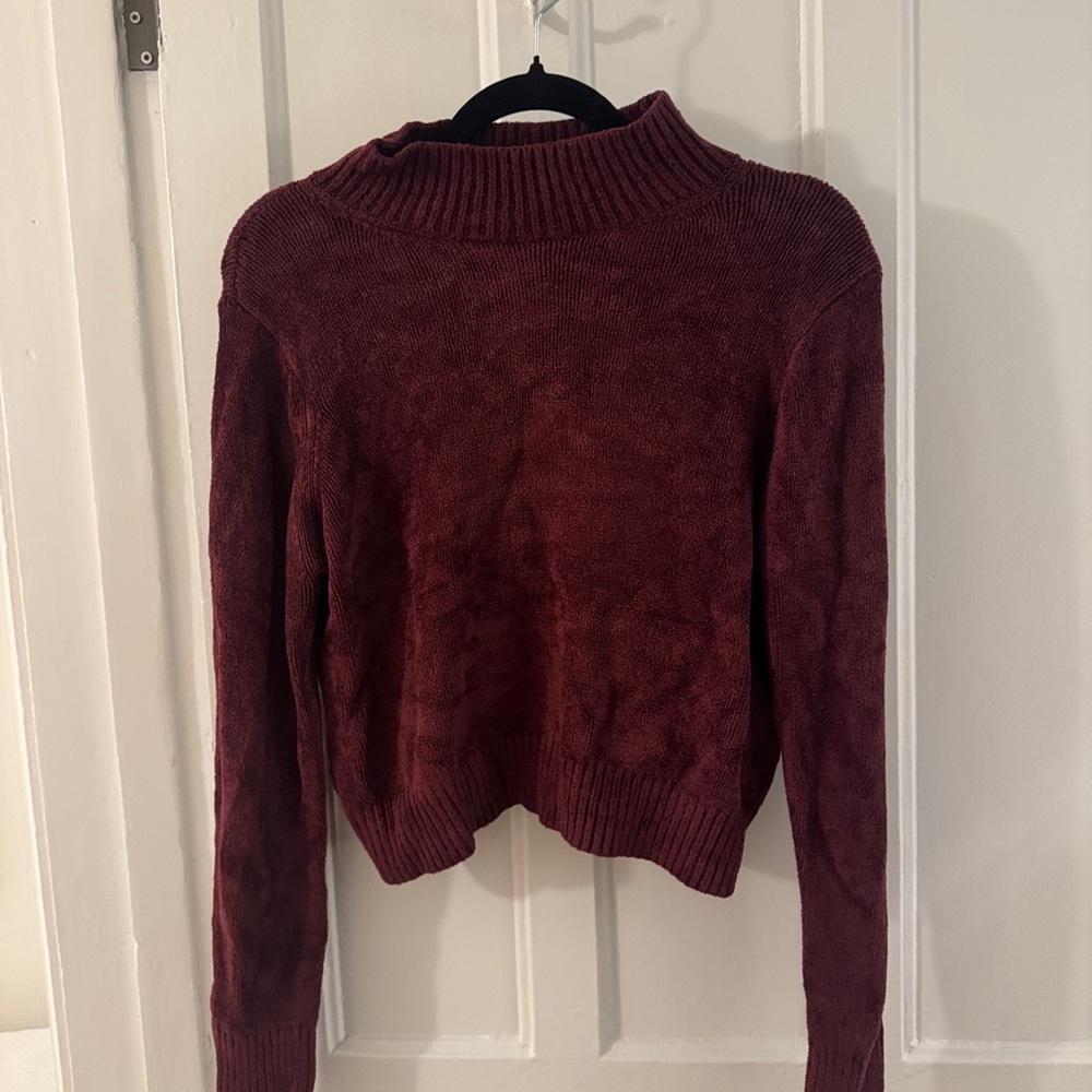 Wilfred Burgundy Red Sweater